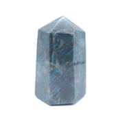 Apatite Bleue Pointe Unique Polie 18702