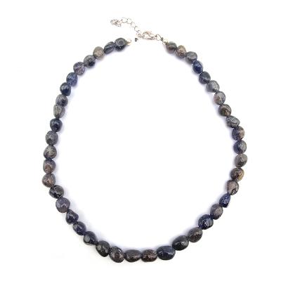 Cordierite Iolite Collier Roulé