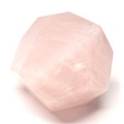 Quartz Rose Dodécaèdre 3020