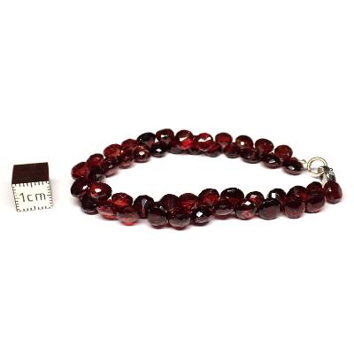 Grenat Rouge Bracelet Création Pétales 3064