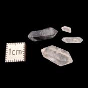 Cristal Diamant de Chine Pointe Brute Biterminée