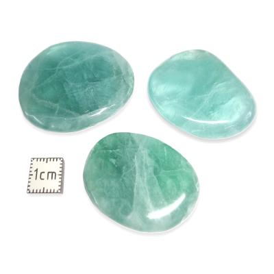 Fluorine Verte Pierre Plate