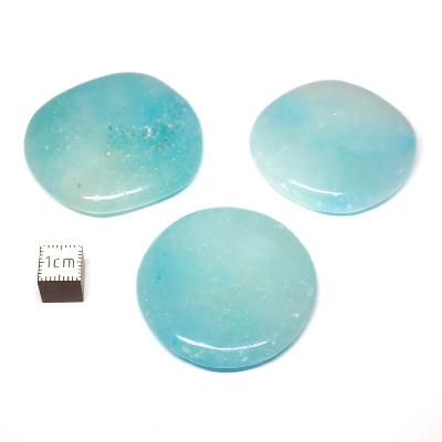 Aragonite Bleue Pierre Plate