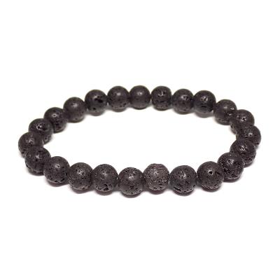 Pierre de Lave Bracelet Boule