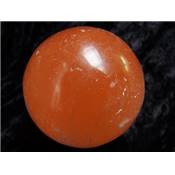Selenite Orange Boule