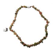 Unakite Collier Baroque