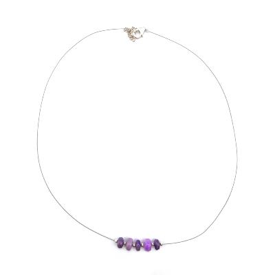 Sugilite Collier Disque 04247