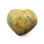 Opale Commune Verte de Madagascar Coeur 04412