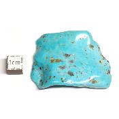 Turquoise de Chine Plaque 04928
