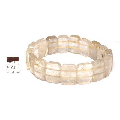 Cristal Rutile Bracelet Carré 05919