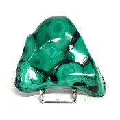 Malachite Morceau Poli n° 05987