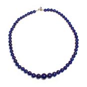 Lapis Lazuli Collier Boule n° 15112
