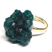Dioptase Bague en métal 2014