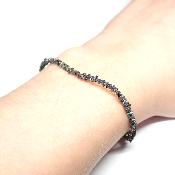 Diamant Noir Brut - Bracelet 2179