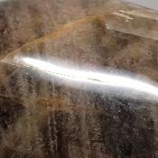 Pierre de lune noire coeur 2258