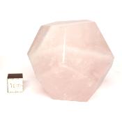 Quartz Rose Dodécaèdre 3016
