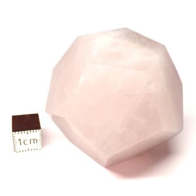 Quartz Rose Dodécaèdre 3018