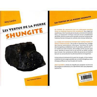 Livre - Les vertus de la Pierre : Shungite