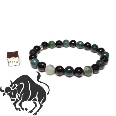 Signe Astrologie du Taureau Bracelet Boule