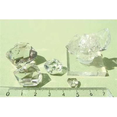 Cristal Diamant de Herkimer Pierre Brute