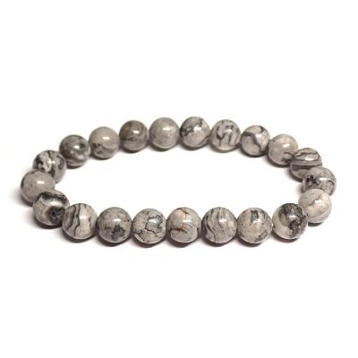 Jaspe Terre Bracelet Boule