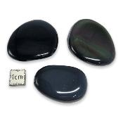 Obsidienne Oeil Celeste Mini Pierre Plate