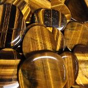 Oeil de Tigre Mini Pierre Plate