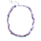 Lepidolite Collier Mini Roulé