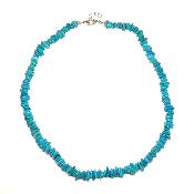 Turquoise de Chine Collier Baroque