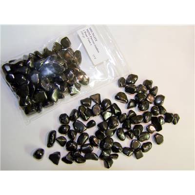 Shungite Sachet de 100 grs Mini Pierres Roulées