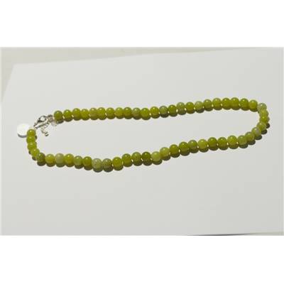 Serpentine d'Inde Collier Boule