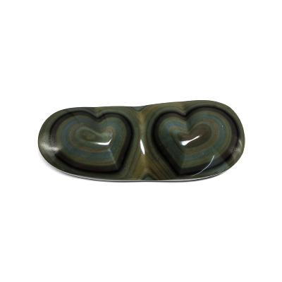 Obsidienne Oeil Celeste Coeur 04347