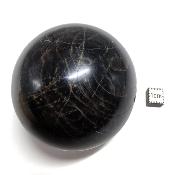 Pierre de Lune Noire Boule 04541