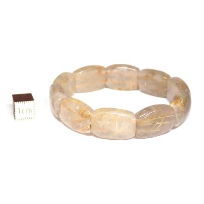 Cristal Rutile Bracelet Carré 05914