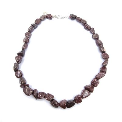 Porphyre Impérial Rouge Collier Roulé