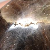 Pierre de lune noire coeur 2256