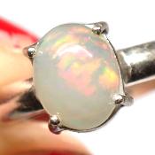 Opale d'Ethiopie Bague en Argent 2505
