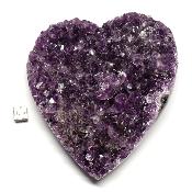 Améthyste d'Uruguay Coeur 2563