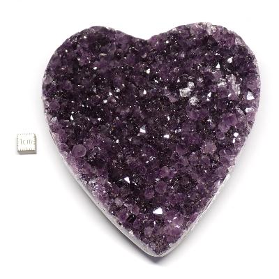 Améthyste d'Uruguay Coeur 2570
