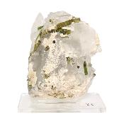Tourmaline Verte sur gangue pierre brute 2970