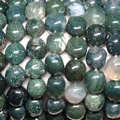Agate Mousse Collier Roulé