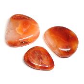 Cornaline Chauffée Pierre Plate