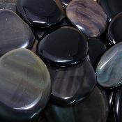 Obsidienne Oeil Celeste Mini Pierre Plate