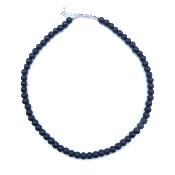 Jade Noir Collier Boule