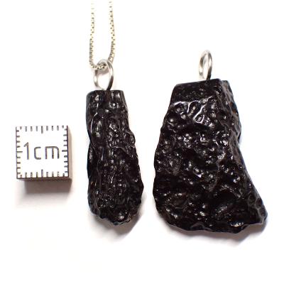 Tectite Pendentif Pierre Roulée