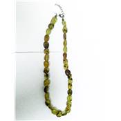 Ambre Verte - Collier Roulé Choix n°5 