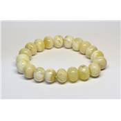 Opale Jaune Bracelet Disque