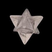 Merkaba en Cristal de Roche 04278