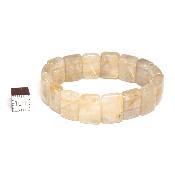 Cristal Rutile Bracelet Carré 05920