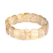 Cristal Rutile Bracelet Carré 05927